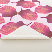 カンナトロピカ葉ナのピンク シェルパブランケット (3/4)