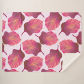 カンナトロピカ葉ナのピンク シェルパブランケット (正面(横))