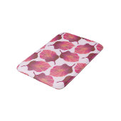 カンナトロピカ葉ナのピンク バスマット (アングル)