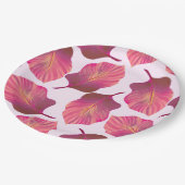 カンナトロピカ葉ナのピンク ペーパープレート (アングル)