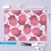 カンナトロピカ葉ナのピンク 薄葉紙 (クラフト)