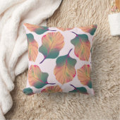 カンナトロピカ葉ナンズインパステル クッション (ブランケット)