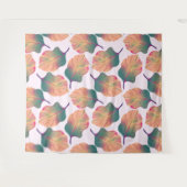 カンナトロピカ葉ナンズインパステル タペストリー (正面(横))