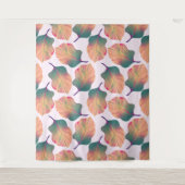 カンナトロピカ葉ナンズインパステル タペストリー (正面)