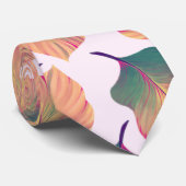 カンナトロピカ葉ナンズインパステル ネクタイ (ロール)