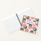 カンナトロピカ葉ナンズインパステル ノートブック (内部)