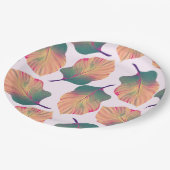 カンナトロピカ葉ナンズインパステル ペーパープレート (アングル)