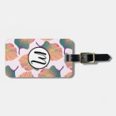 カンナトロピカ葉ナンズインパステル ラゲッジタグ (正面横)