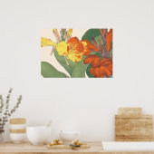 カンナリリー ポスター (キッチン)