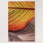 カンナ葉 ジグソーパズル (縦)