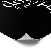 カンニングはあなたは不幸な嘘をもしつかない離れだけ ポスター (角)