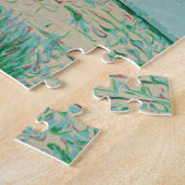 カンヌコートダジュールイラストレーションフランス ジグソーパズル (側面)