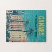 カンヌコートダジュールフェスティバルパレフランス ジグソーパズル (横)