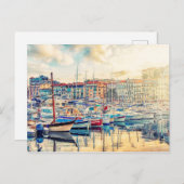 カンヌシティー夕べ ポストカード (正面/裏面)