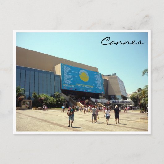 カンヌパレ ポストカード (正面)