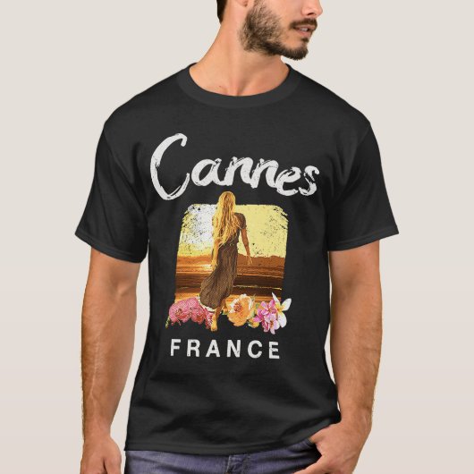 カンヌフランスヴィンテージ Tシャツ (正面)