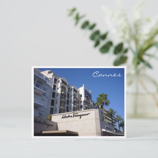 カンヌ小売業 ポストカード (スタンド正面)