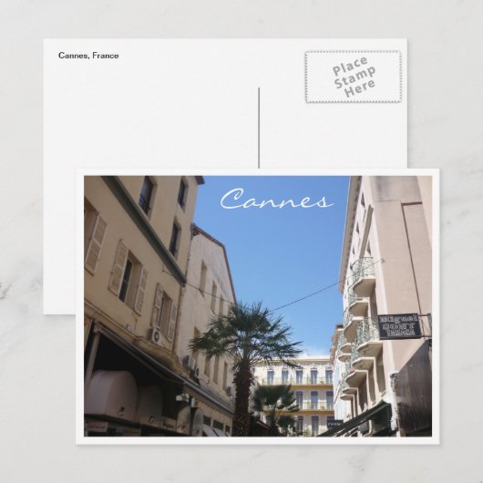 カンヌ建築 ポストカード (正面/裏面)