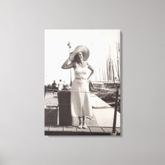 カンヌ1930年代のキャンバス キャンバスプリント