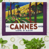 カンヌ – コートドアズール キッチンタオル (折り畳み)