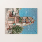 カンヌ・フフランスのランスはがきのRivieraビュー ジグソーパズル (横)