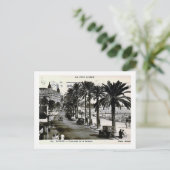 カンヌ,フランス,プロムナード・ド・ラ・クロワゼットヴィンテージ ポストカード (スタンド正面)