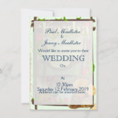 カンハ国立公園インド 招待状 (正面)