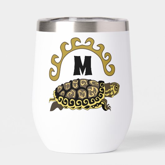 カンバカラフルーランドスライダートルモノグラム (背面)