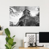 カンバスの有名な塔 ポスター (ホームオフィス)