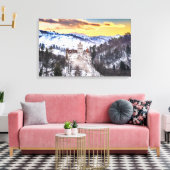 カンバスブラン城 キャンバスプリント (インサイチュ (リビング))