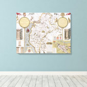 カンバーランドとカリルの古代都市 キャンバスプリント (インサイチュ (ウッドフロア))