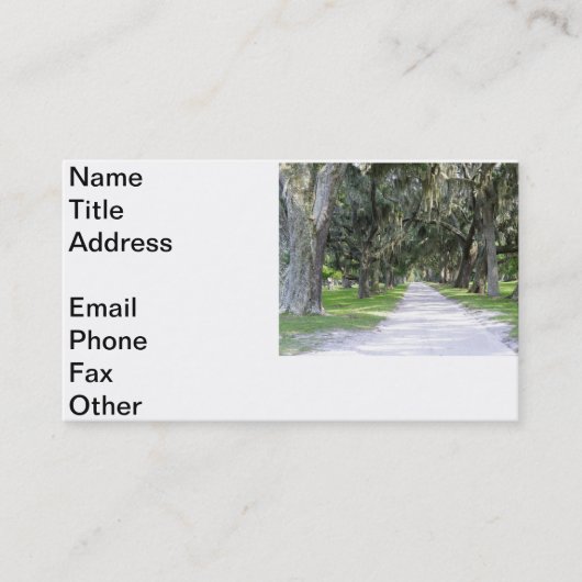 カンバーランドの道 名刺 (正面)