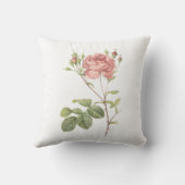 カンバーランドはRedoutéによって上がりました クッション (裏面)