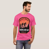 カンバーランドギャップテネシーでのハイキング自然 Tシャツ (正面フル)
