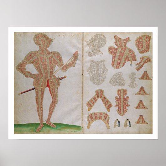 カンバーランド伯爵の鎧 ポスター (正面)