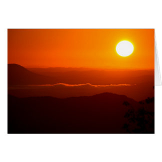 カンバーランド山地の日の出