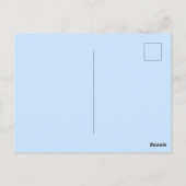 カンバーランド島ジョージア州海岸マップポストカード ポストカード (裏面)