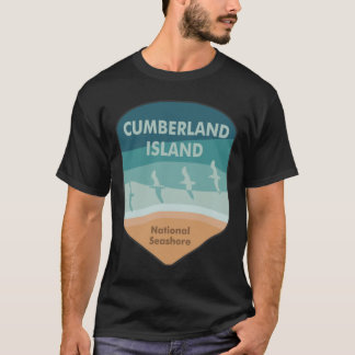 カンバーランド島国立海岸ジョージアシーグール Tシャツ