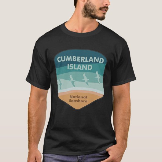 カンバーランド島国立海浜海岸 Tシャツ (正面)