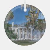 カンバーランド島 ガラスオーナメント (正面)