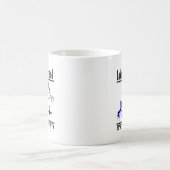 カンバーランド湖ケンタッキー州湖岸地図座標 コーヒーマグカップ (中央)