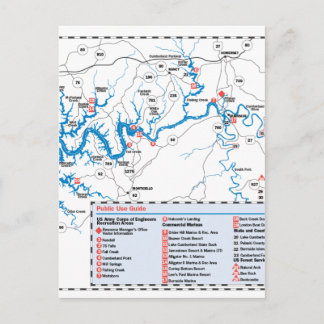 カンバーランド湖 ポストカード