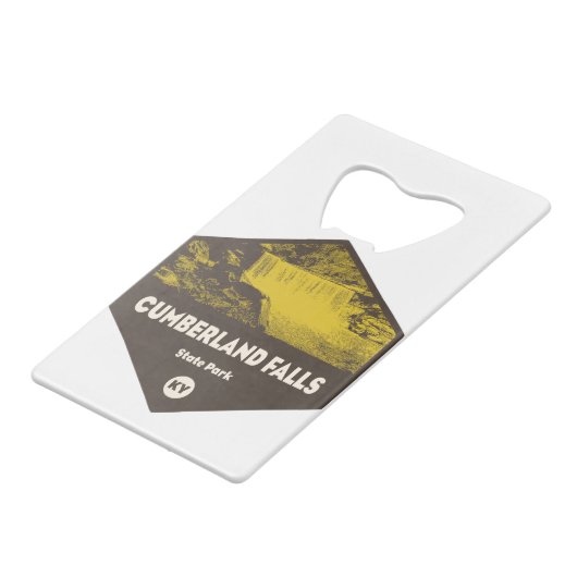 カンバーランド滝州パークケンタッキー クレジットカード栓抜き (裏面アングル)