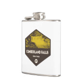 カンバーランド滝州パークケンタッキー フラスク (左)
