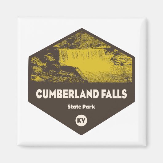 カンバーランド滝州パークケンタッキー マグネット (正面)