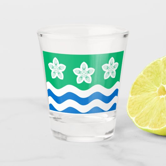 カンバーランド（英国郡） ショットグラス (正面)