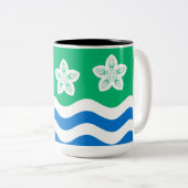 カンバーランド（英国郡） ツートーンマグカップ (正面右)