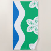 カンバーランド（英国郡） ビーチタオル (正面)