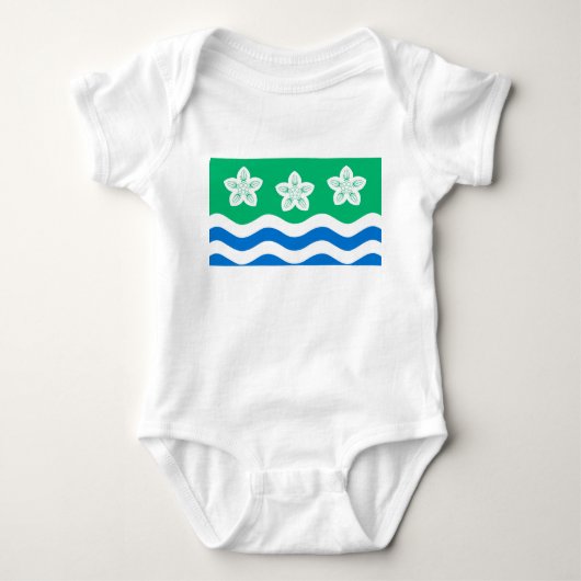 カンバーランド(英国郡) ベビーボディスーツ (正面)