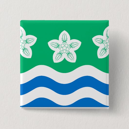 カンバーランド（英国郡） 缶バッジ (正面)